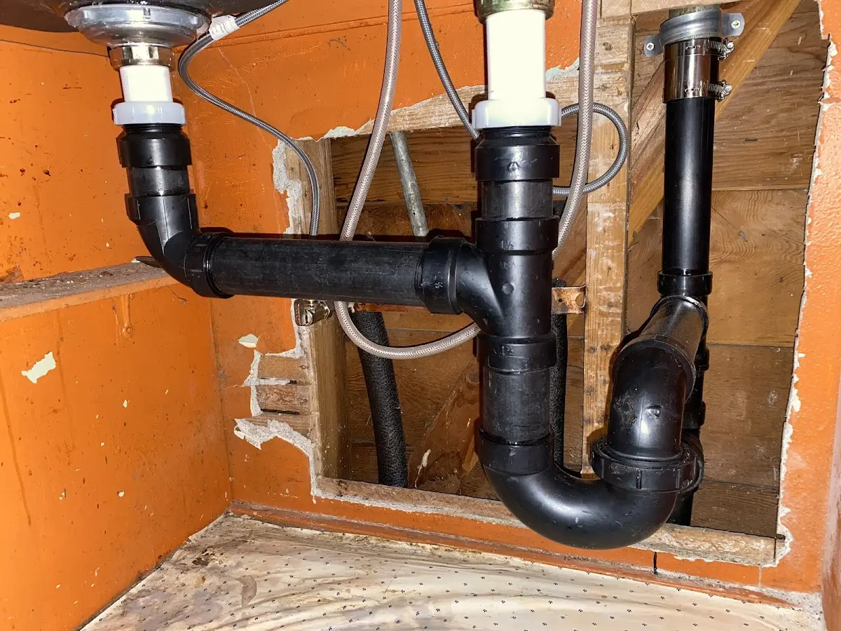 Professional Plumbing Inspection equipment and tools on the job in East Allen